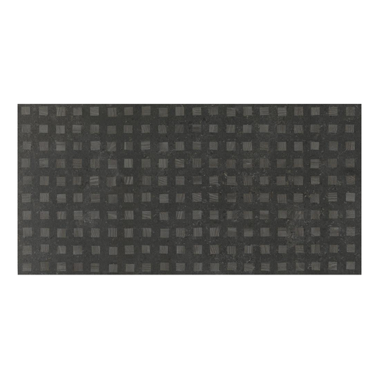 300x600mm Ceramiche Piemme - Bits & Pieces Pitch Black Quad
