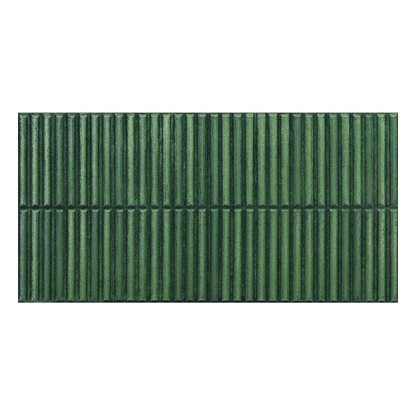 300x600mm Ceramiche Piemme - Homey Stripes Green Gloss