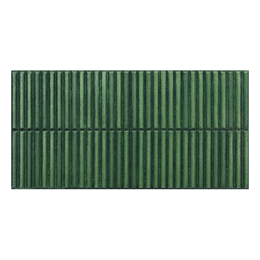 300x600mm Ceramiche Piemme - Homey Stripes Green Gloss