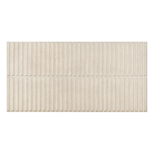 300x600mm Ceramiche Piemme - Homey Stripes White Matt