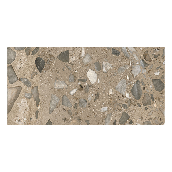 302x604mm Ceramica Fioranese - I Ciottoli Sassi Argilla Levigato