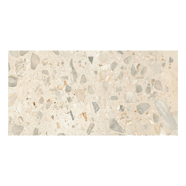 302x604mm Ceramica Fioranese - I Ciottoli Sassi Avorio Levigato