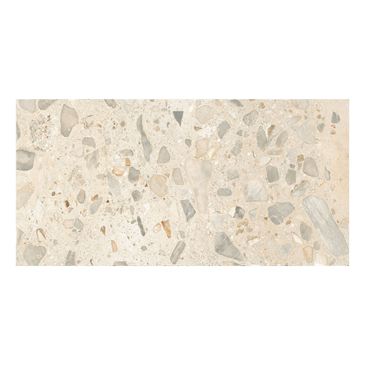 302x604mm Ceramica Fioranese - I Ciottoli Sassi Avorio