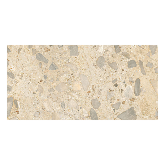 302x604mm Ceramica Fioranese - I Ciottoli Sassi Beige Levigato