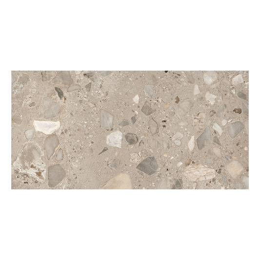 302x604mm Ceramica Fioranese - I Ciottoli Sassi Grigio Levigato