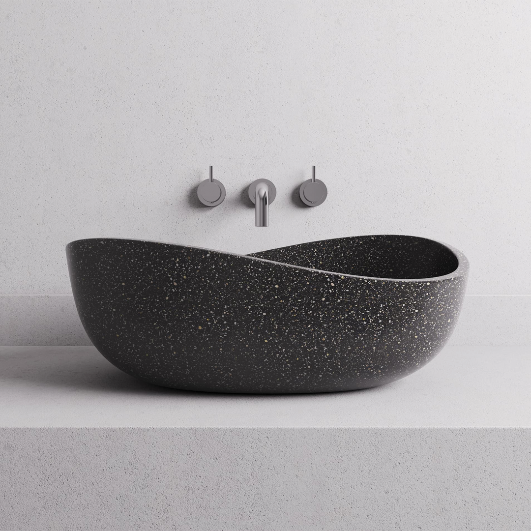 345x585x200mm Madu Living - Jordan Basin Black