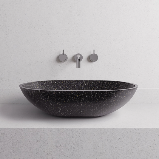 360x500x120mm Madu Living - Maeve Basin Black