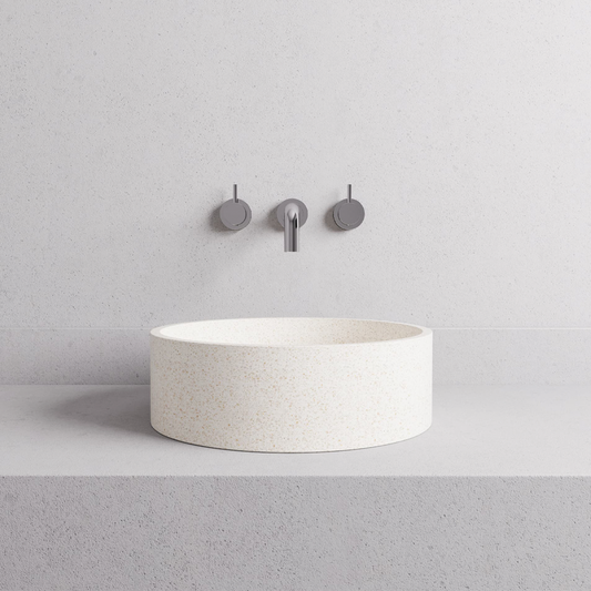 370x370x120mm Madu Living - Bella Basin White