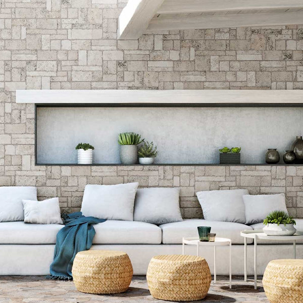 440x660mm Realonda - Borgogna White Stonework