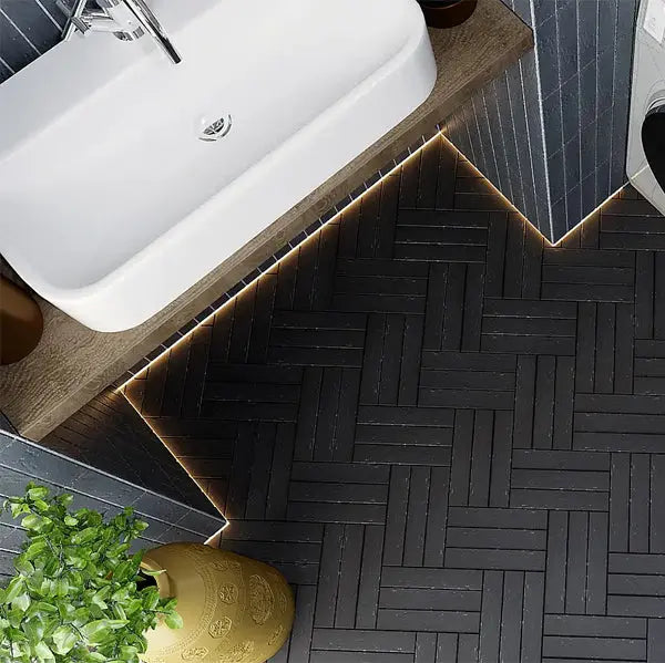 Elite Design Studio -  45x230mm Settecento - Antique Bricks Black