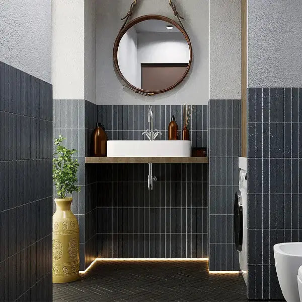 Elite Design Studio -  45x230mm Settecento - Antique Bricks Blue