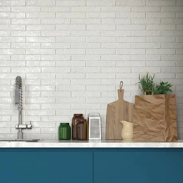 Elite Design Studio -  45x230mm Settecento - Brickart Bricks Full White