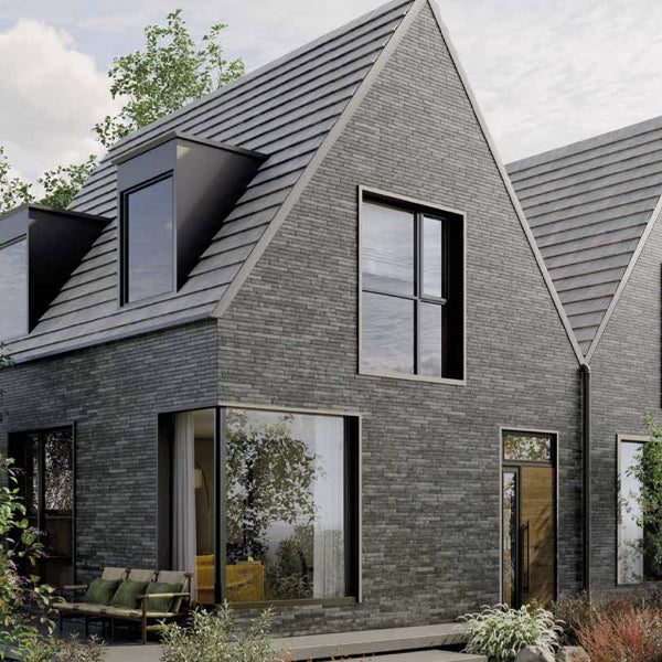 48x450mm Rondine - Harlem Dark Grey Brick