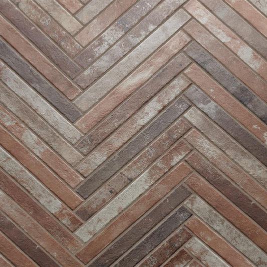 48x450mm Rondine - Harlem Red Brick