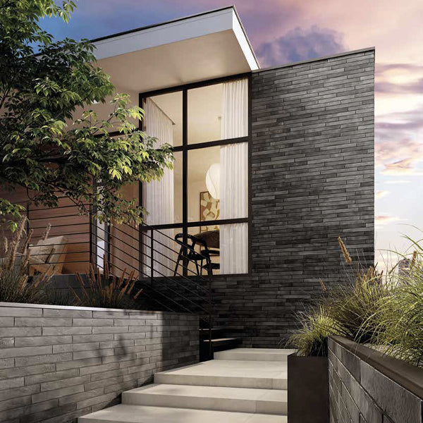 48x450mm Rondine - Nolita Charcoal Bricks