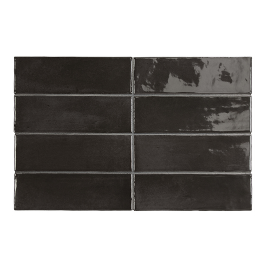 50x150mm Equipe Ceramicas - Coco Black Gloss