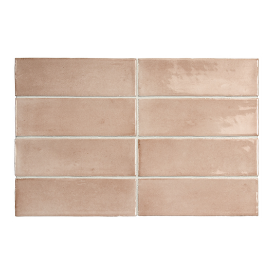 50x150mm Equipe Ceramicas - Coco Orchard Pink Gloss