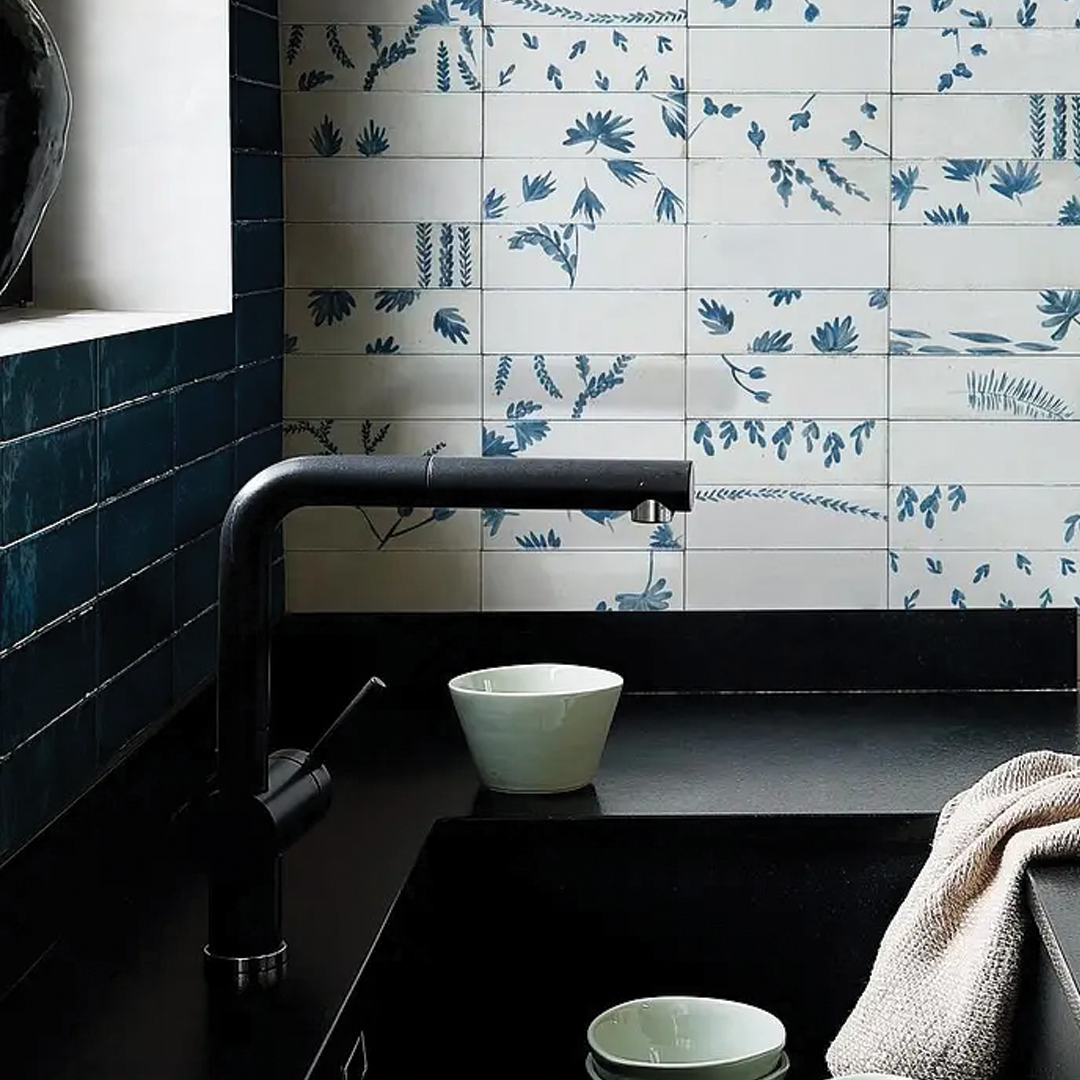 50x150mm Marazzi - Rice Blu Lux