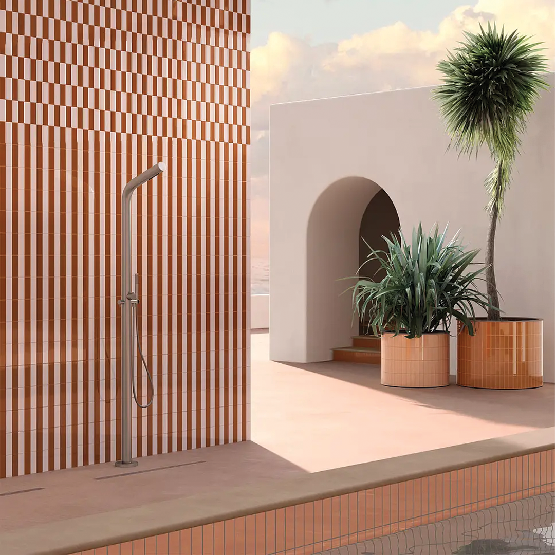 50x150mm Quintessenza Ceramiche - FargBlock Arancio Lucido