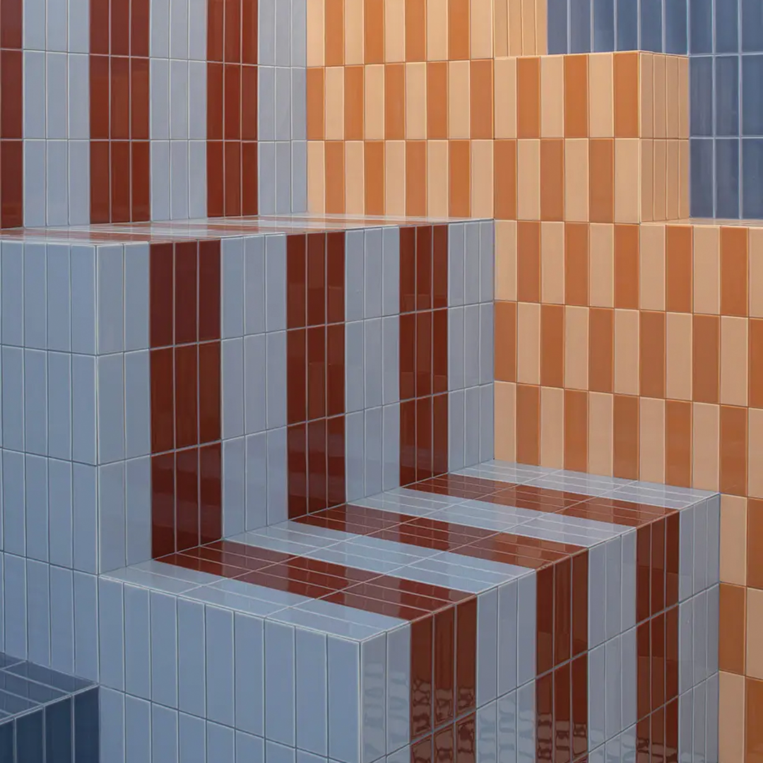 50x150mm Quintessenza Ceramiche - FargBlock Arancio Lucido