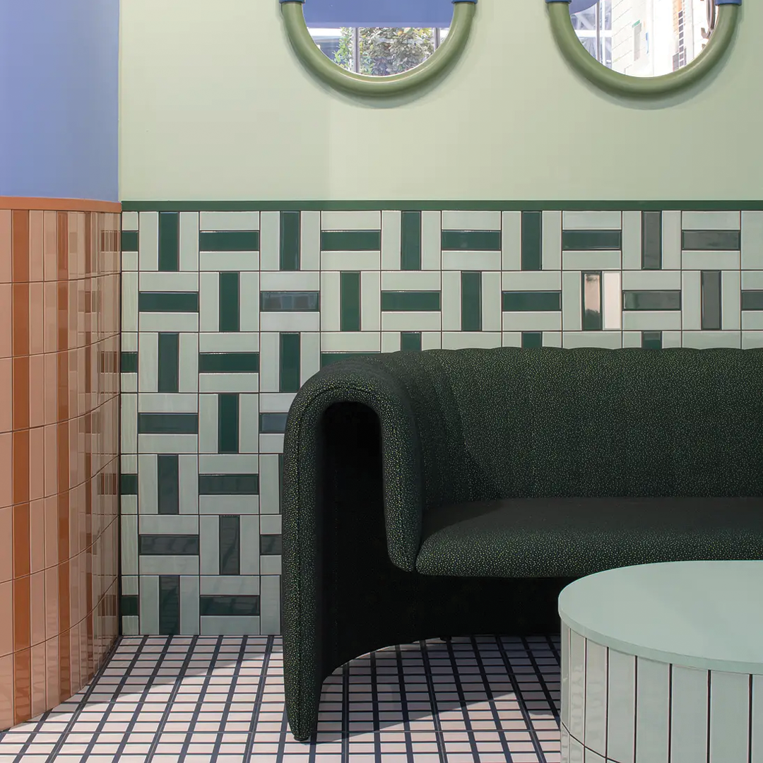 50x150mm Quintessenza Ceramiche - FargBlock Arancio Lucido