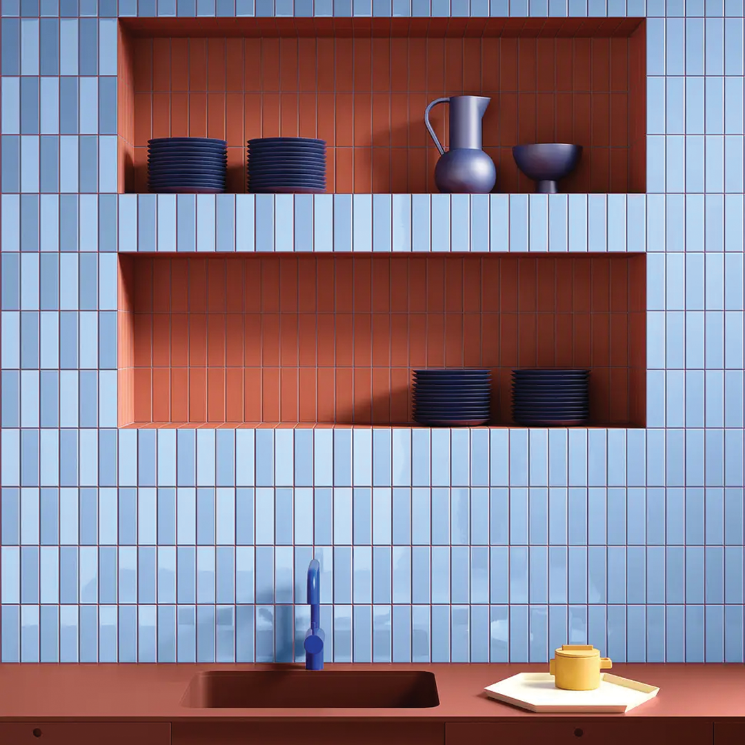 50x150mm Quintessenza Ceramiche - FargBlock Cielo Matt