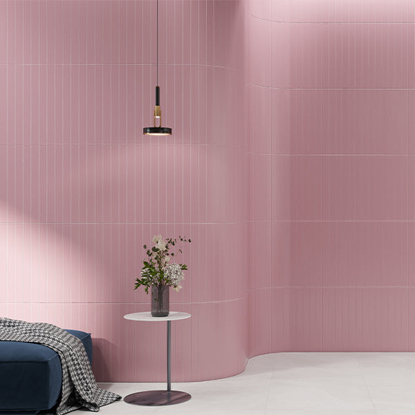 50x500mm Decocer - Mikado Wall Mauve Matt
