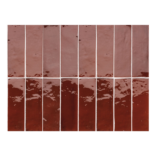 Elite Design Studio -  52x160mm Sartoria (TerraTinta Group) - TBrick Vivid Ruby