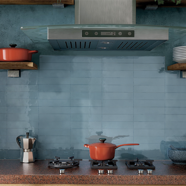 58x242mm Capucino Ceramics - Casablanca Baby Blue 1003