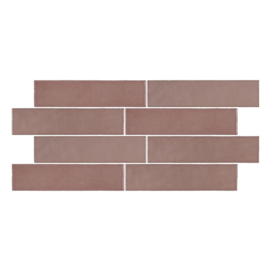 58x242mm Capucino Ceramics - Casablanca Pink 1009