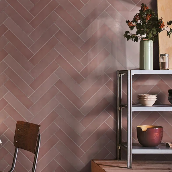58x242mm Capucino Ceramics - Casablanca Pink 1009