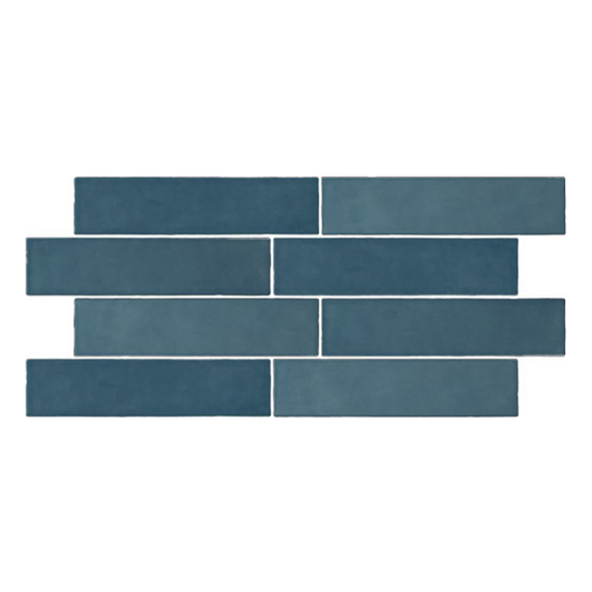 58x242mm Capucino Ceramics - Casablanca Sky Blue 1004