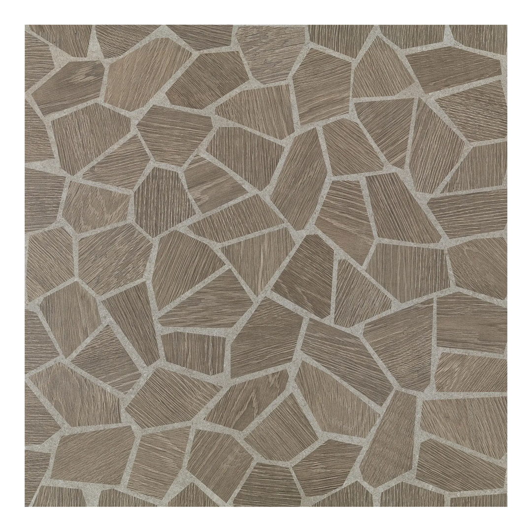 600x600mm Ceramiche Piemme - Bits & Pieces Pewter Smoke Facet