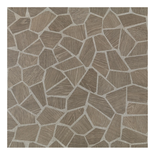 600x600mm Ceramiche Piemme - Bits & Pieces Pewter Smoke Facet