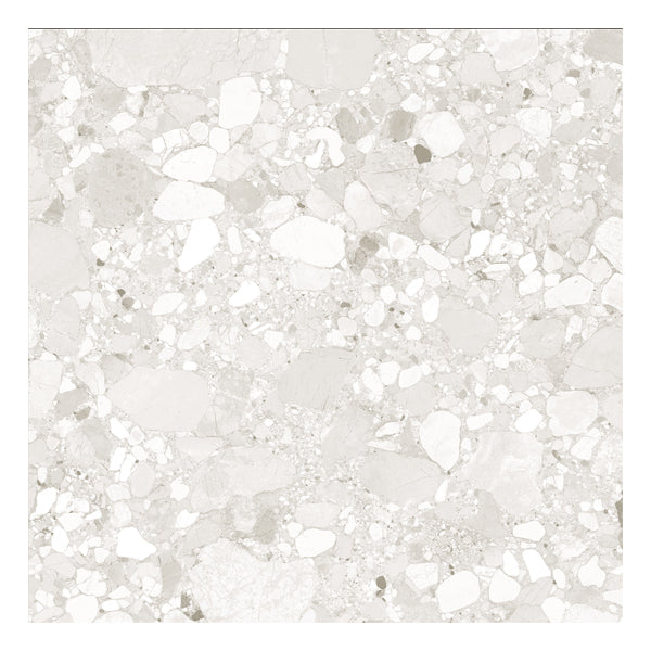 600x600mm International MTC - Cobbles White