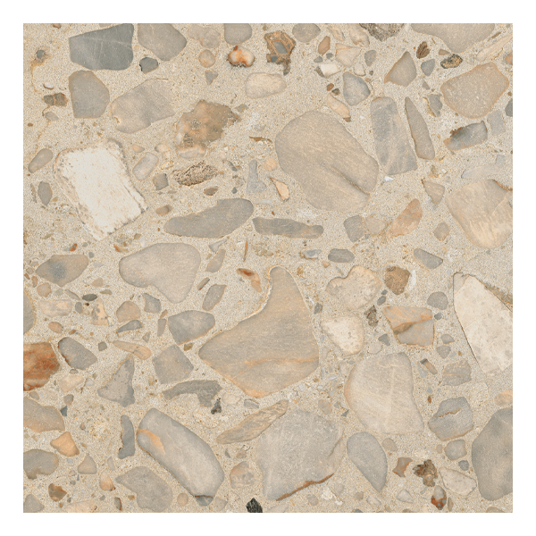 604x604mm Ceramica Fioranese - I Ciottoli Sassi Beige