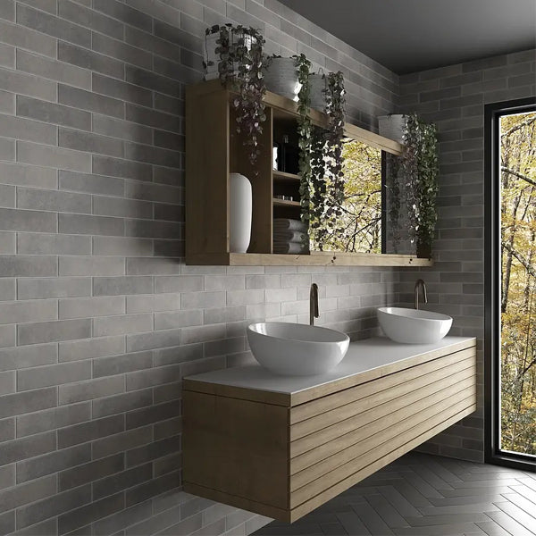 60X246mm Equipe Ceramicas - Argile Concrete