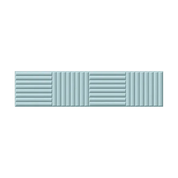 60X250mm Rondine - Volume Bamboo Light Blu