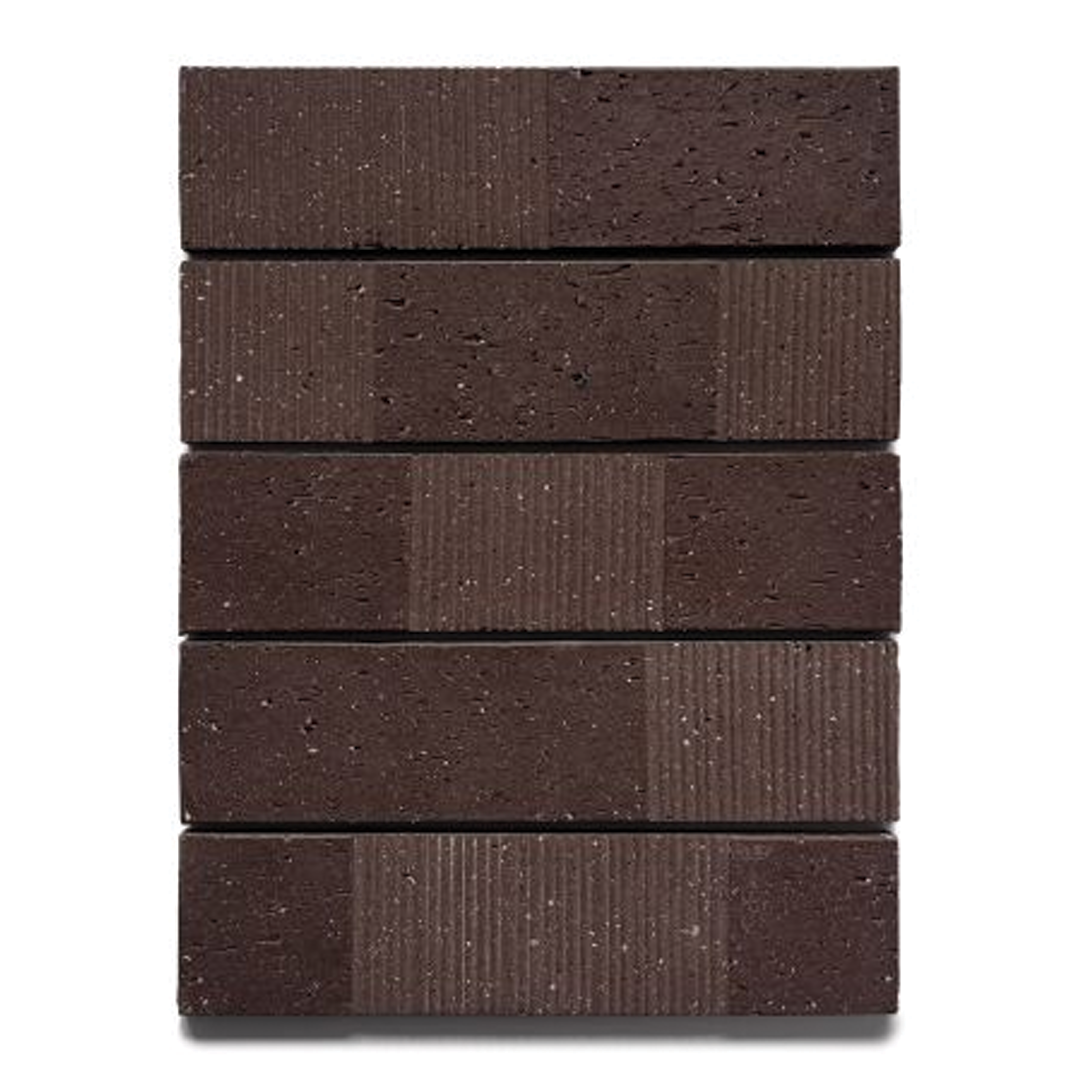 60x240mm GNS - Muretti Clay Decor Chocolate