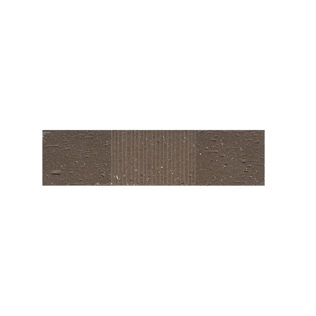 60x240mm GNS - Muretti Clay Decor Chocolate