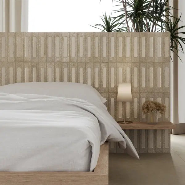 Elite Design Studio -  60x240mm Marca Corona - Miniature Fornace Formella Argilla Naturale