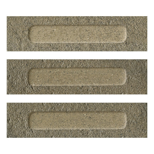 60x240mm Marca Corona - Miniature Fornace Formella Verde Muschio