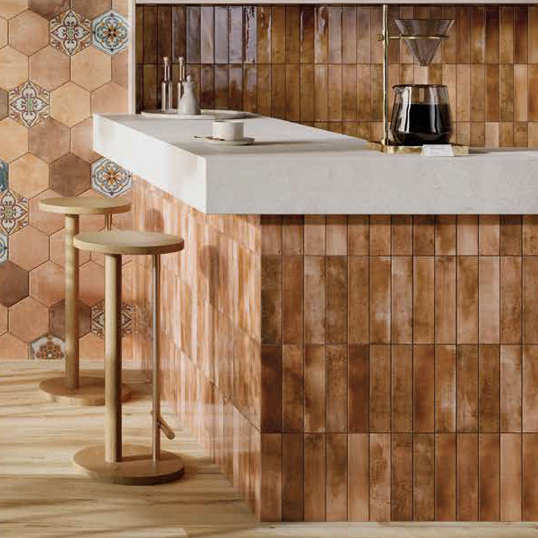 60x250mm Rondine - Mojave Cotto