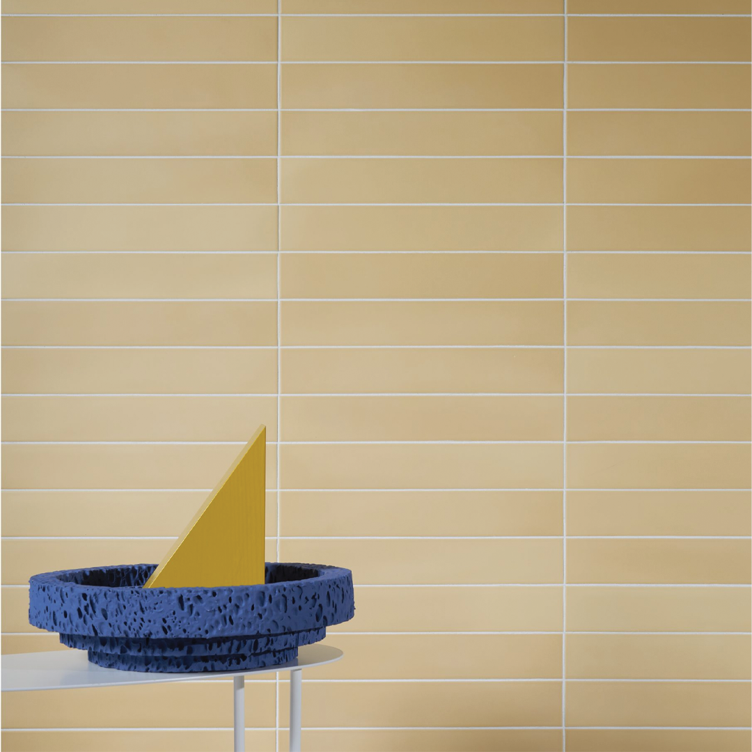 60x370mm Quintessenza Ceramiche - Pigmento Field Ocra