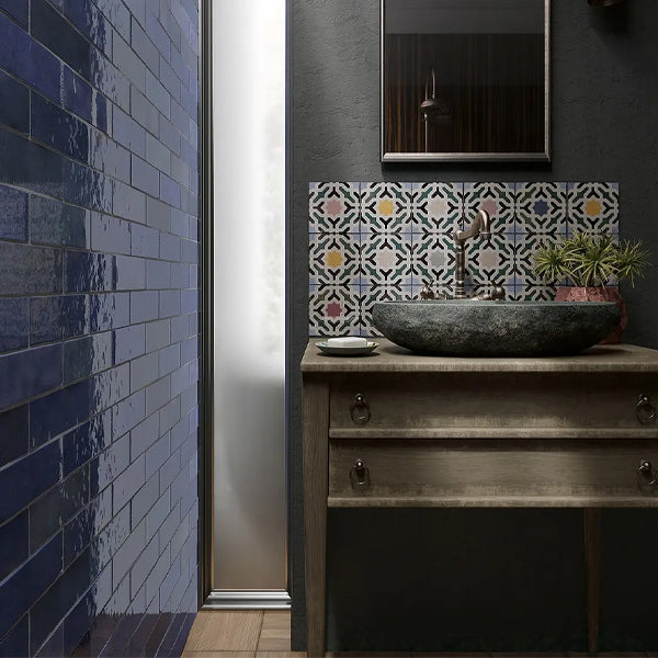 65x200mm Equipe Ceramicas - Artisan Colonial Blue