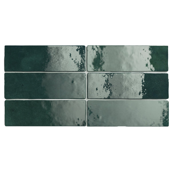 65x200mm Equipe Ceramicas - Artisan Moss Green