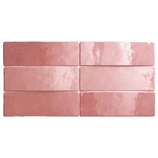 65x200mm Equipe Ceramicas - Artisan Rose Marllow