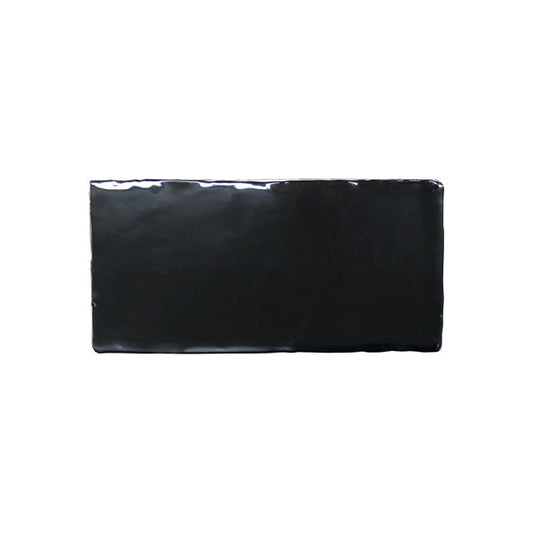 75x150mm Cobsa Ceramica - Handmade Nero Gloss
