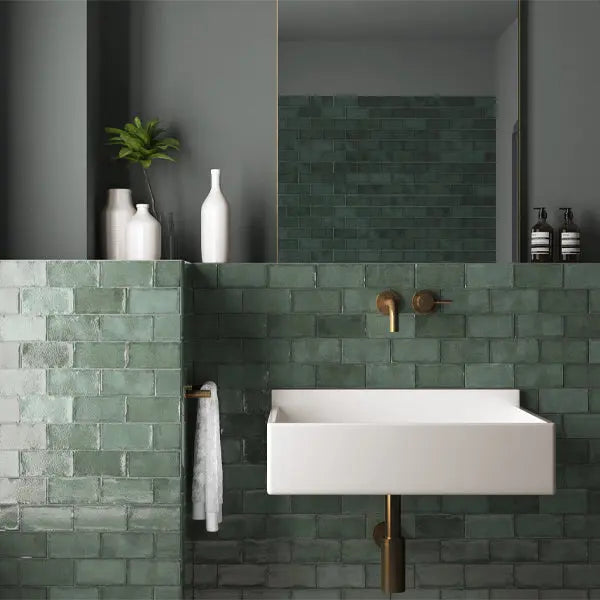 Elite Design Studio -  75x150mm Equipe Ceramicas - Altea Pine Green