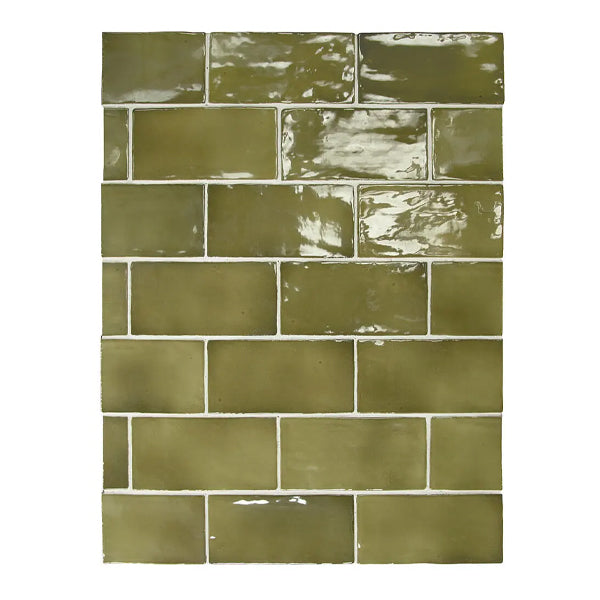 75x150mm Equipe Ceramicas - Manacor Basil Green